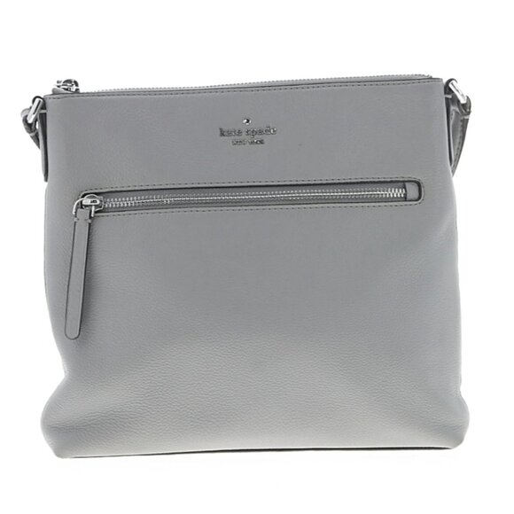 Kate Spade gray crossbody bag - small defects on back - Picture 2 of 10